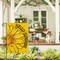 Hello Sunshine Garden Flag – 12x18 Inch Double-Sided Outdoor Yard Flag with Summer/Spring Daisy Design (Yellow)